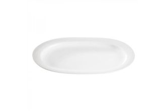 Noritake Arctic White Oval Platter 31cm