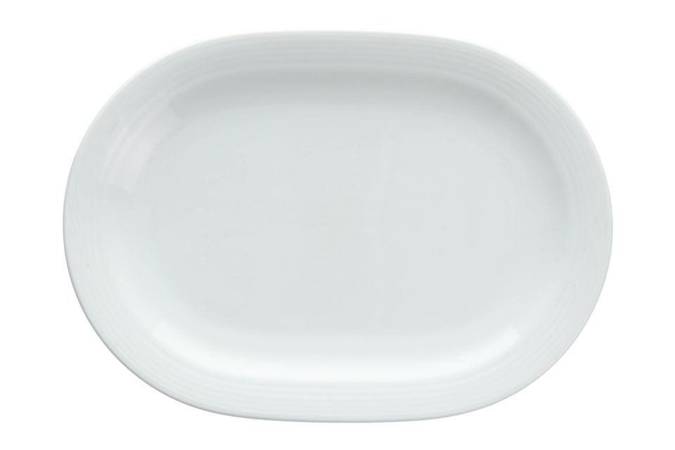 Noritake Arctic White Oval Platter 26cm