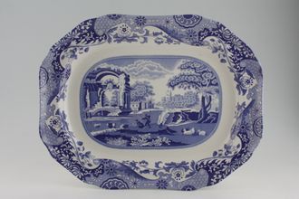 Sell Spode Blue Italian Oval Platter 16"