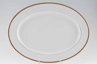 Noritake Toorak Gold Oval Platter 39.9cm