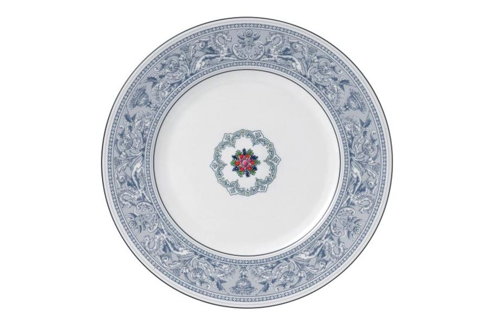 Wedgwood Florentine Indigo Dinner Plate 10 3/4"