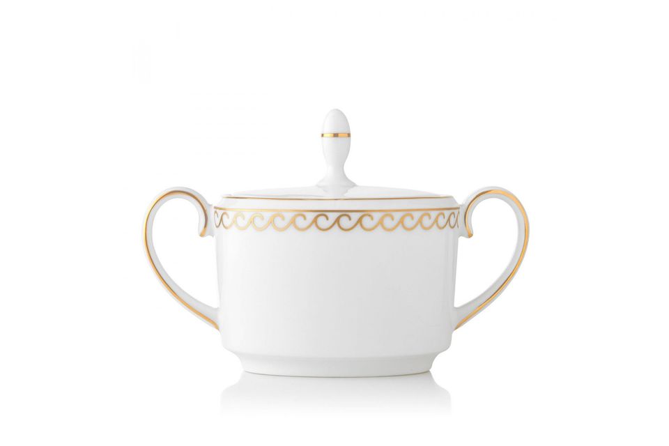 Vera Wang for Wedgwood Swirl Sugar Bowl - Lidded (Tea)