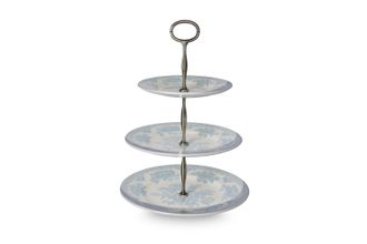Sell Burleigh Blue Asiatic Pheasants 3 Tier Cake Stand