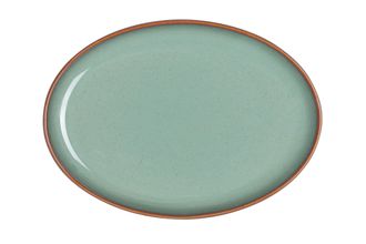 Sell Denby Regency Green Serving Tray Small Oval Tray 19" x 14"
