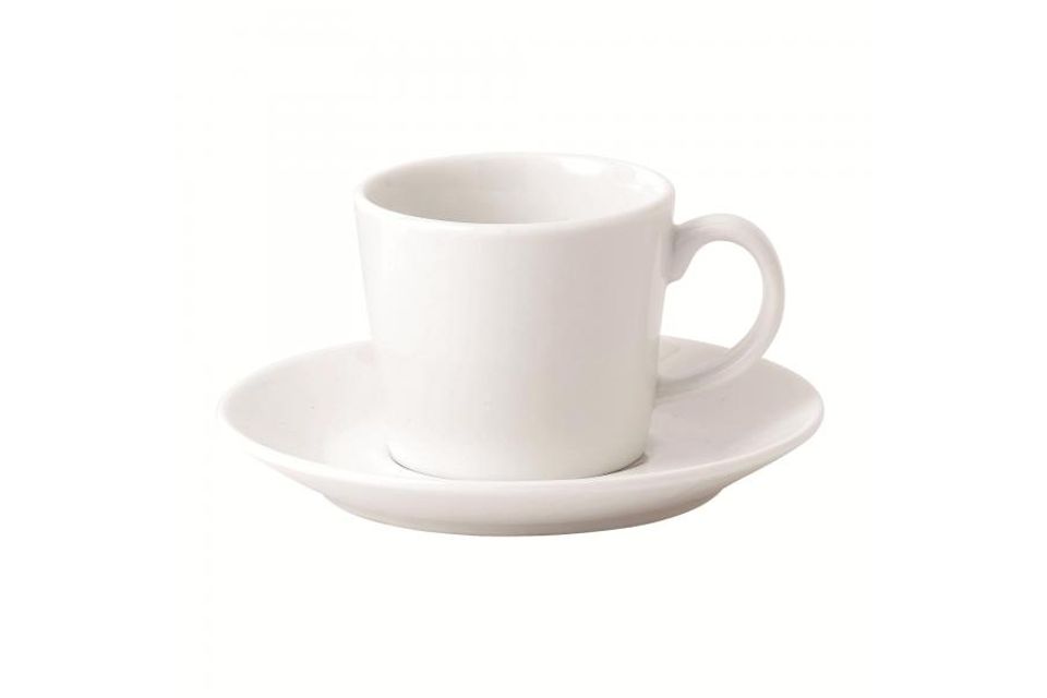 Royal Doulton Fable Espresso Saucer White - Saucer Only