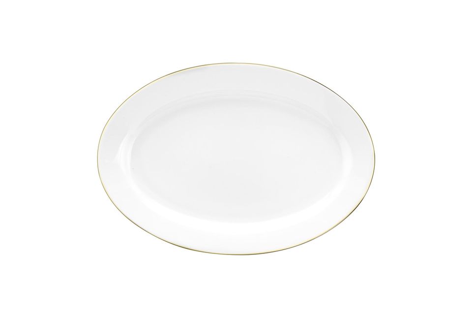 Royal Worcester Serendipity Gold Oval Plate