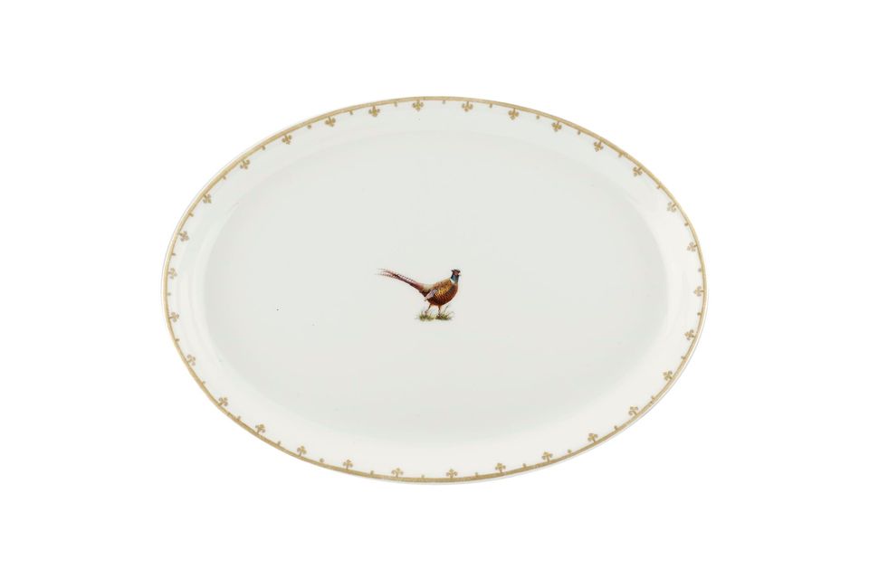 Spode Glen Lodge Oval Plate Pheasant