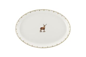 Sell Spode Glen Lodge Oval Plate Stag