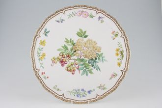 Royal Worcester Sandringham - Floral Gateau Plate 13"