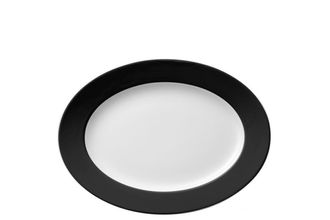 Thomas Sunny Day - Black Oval Plate