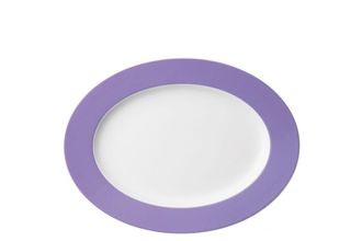 Thomas Sunny Day - Lavender Oval Plate