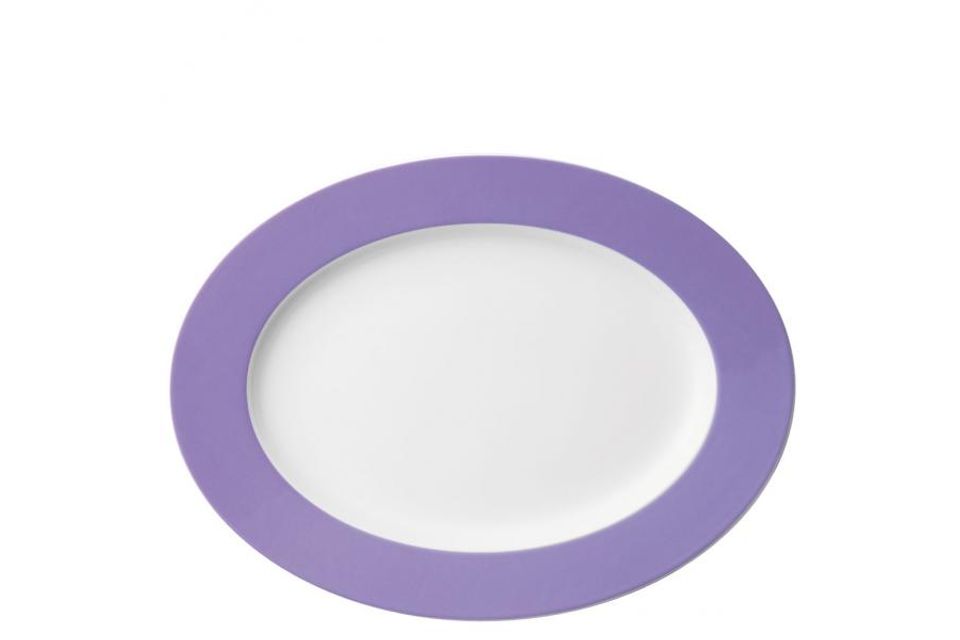 Thomas Sunny Day - Lavender Oval Plate