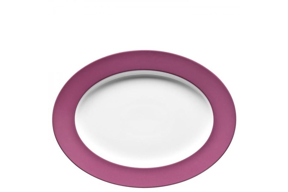 Thomas Sunny Day - Purple Oval Plate