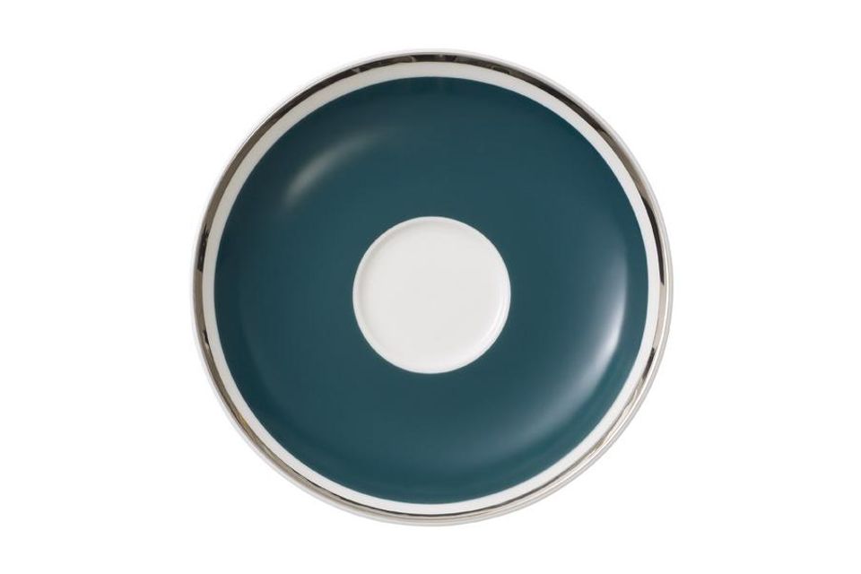 Villeroy & Boch Anmut My Colour Emerald Green Coffee Saucer