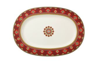 Villeroy & Boch Samarkand Oval Platter Rubin 41cm