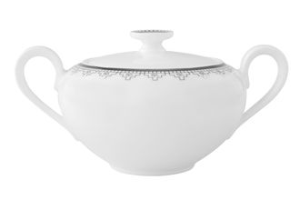 Villeroy & Boch White Lace Sugar Bowl - Lidded (Tea)