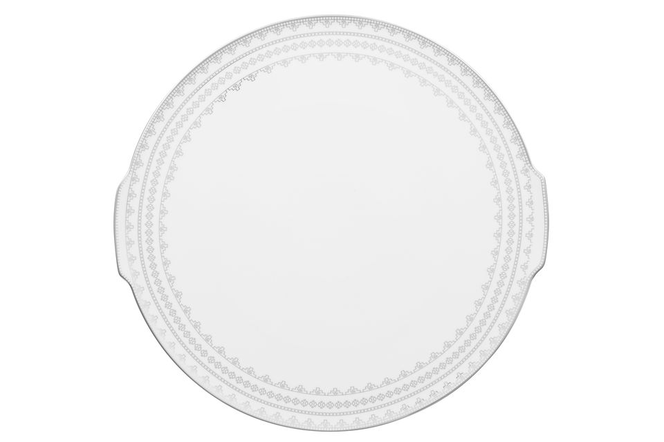 Villeroy & Boch White Lace Cake Plate 34cm
