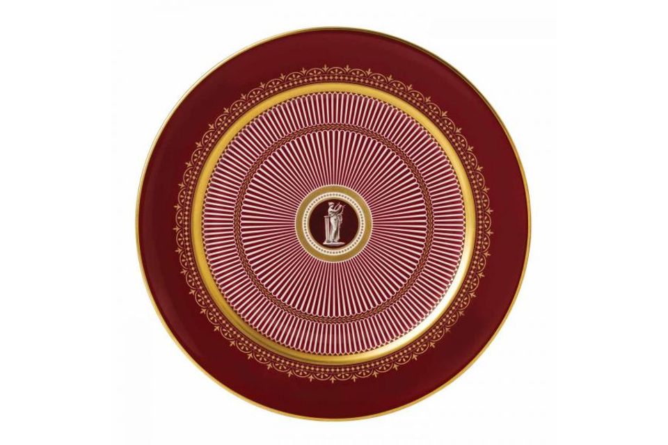 Wedgwood Anthemion Ruby Charger
