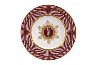 Wedgwood Anthemion Ruby Breakfast / Lunch Plate