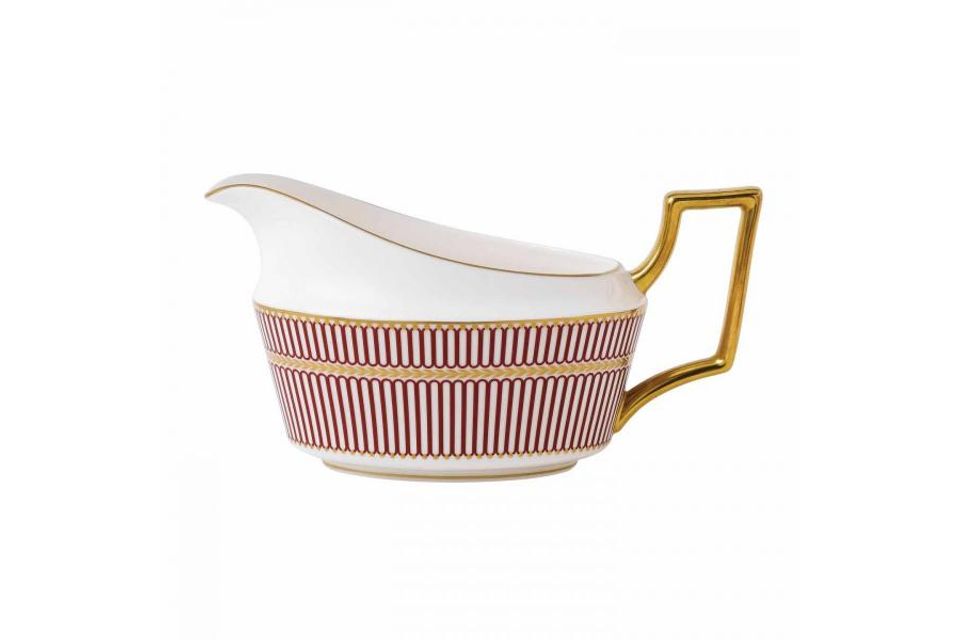 Wedgwood Anthemion Ruby Sauce Boat