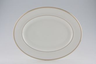 Sell Vera Wang for Wedgwood Champagne Duchesse Oval Platter 14"