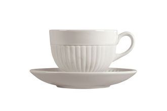 Wedgwood Edme White Teacup Teacup Only