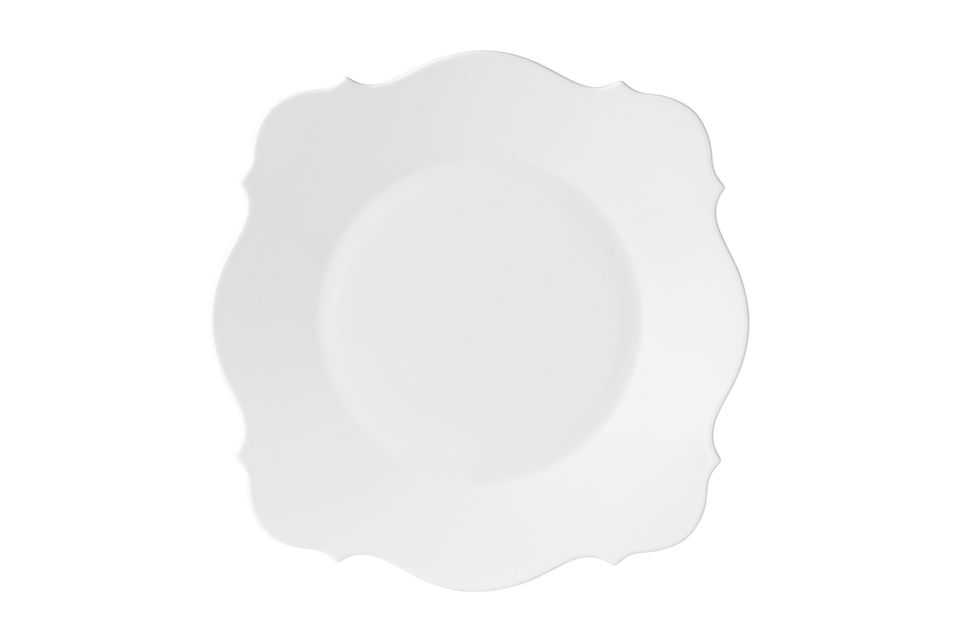 Jasper Conran for Wedgwood Baroque White Platter Square Platter/Charger