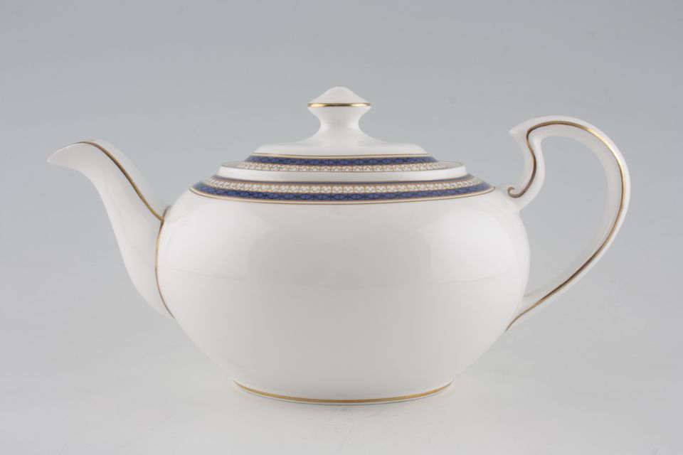 Aynsley Blue Orient Teapot 2 1/2pt