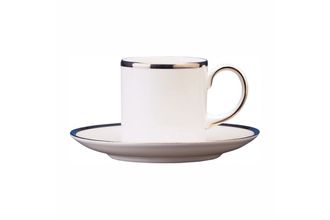 Sell Wedgwood Sterling - White with Silver Band Coffee Saucer For Larger Can
