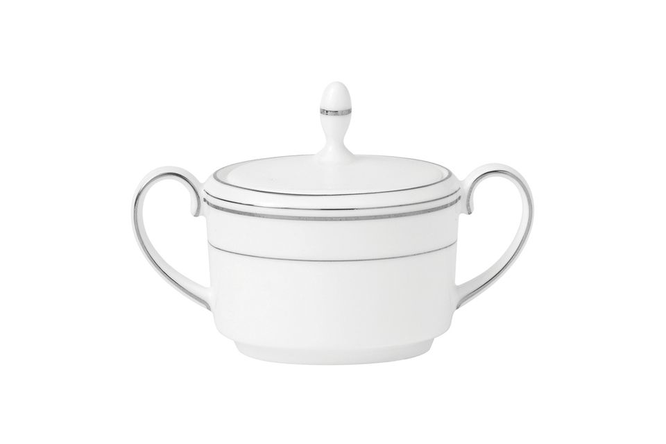 Vera Wang for Wedgwood Radiante Sugar Bowl - Lidded (Tea)