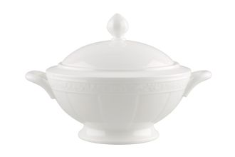 Villeroy & Boch White Pearl Vegetable Tureen with Lid