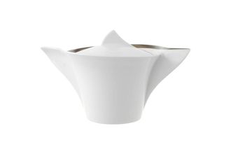 Villeroy & Boch New Wave - Premium Platinum Sugar Bowl - Lidded (Tea)