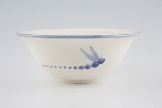 Poole Dragonfly - Blue Soup / Cereal Bowl No Dragonfly inside 6 5/8"