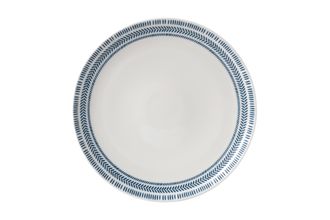 Ellen DeGeneres for Royal Doulton Dark Blue Chevron Dinner Plate 28cm