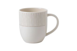 Ellen DeGeneres for Royal Doulton Taupe Stripe Mug 400ml