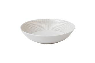 Ellen DeGeneres for Royal Doulton Taupe Stripe Pasta Bowl 24cm