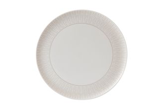 Ellen DeGeneres for Royal Doulton Taupe Stripe Round Platter 32cm