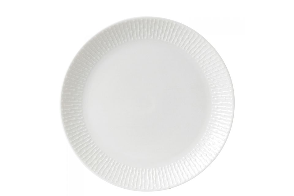 HemingwayDesign for Royal Doulton Knotted White Dinner Plate 27cm