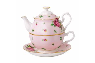 Sell Royal Albert New Country Roses Pink Tea For One 0.49l