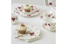 Royal Albert New Country Roses White 3 Piece Tea Set Teapot, Sugar, Creamer thumb 3
