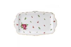 Royal Albert New Country Roses White Sandwich Tray thumb 1