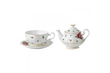 Royal Albert New Country Roses White Tea For One thumb 2