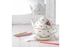 Royal Albert New Country Roses White Tea For One thumb 3