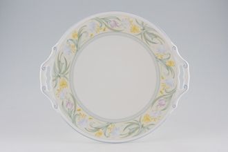 Sell Royal Worcester Summerfield Serving Plate Handled 12 1/2"