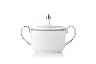 Vera Wang for Wedgwood Grosgrain Indigo Sugar Bowl - Lidded (Tea)