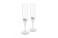 Vera Wang for Wedgwood Gifts & Accessories Toasting Flute Pair Infinity thumb 1