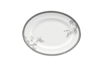Vera Wang for Wedgwood Lace Platinum Oval Platter 39cm