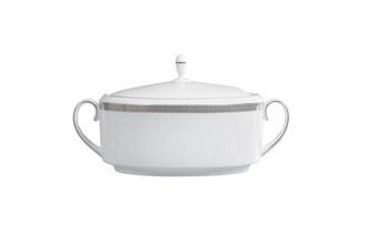 Sell Vera Wang for Wedgwood Lace Platinum Soup Tureen + Lid