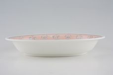 Wedgwood Pimpernel - Pink Vegetable Dish (Open) No Gold Edge 9 3/4" thumb 1