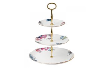 Wedgwood Butterfly Bloom 3 Tier Cake Stand